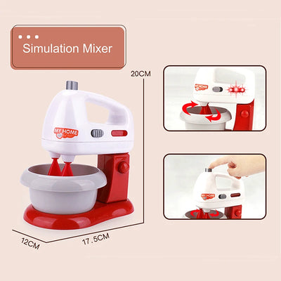 Children'S Kitchen Toys Simulation Home Appliances Miniature Pretend Toy Set Blender Coffee Machine Toys for Children Kids Gift