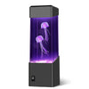 Led Jellyfish Tank Night Light Color Changing Table Lamp Aquarium Electric Mood Lava Lamp for Kids Children Gift Home Room Decor