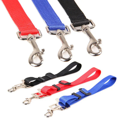 Pet Vest Harness Collar Lead with Car Vehicle Safety Belt Auto Travel Cat Dog Puppy Pet Harness Lead Leash Seat Belt 11638