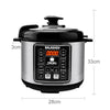 Electric Pressure Cooker 5L Household Multi Automatic Rice Cooker Home Appliances Steamer Slow Cooker for Kitchen Food Cooking