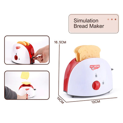 Children'S Kitchen Toys Simulation Home Appliances Miniature Pretend Toy Set Blender Coffee Machine Toys for Children Kids Gift