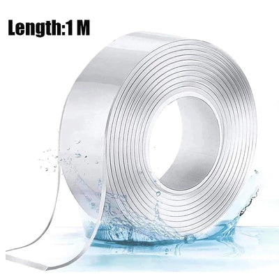 3M 5M Long Strong Double-Sided Adhesive Nano Non-Marking Transparent Acrylic Tape Home Appliances Wall Stickers Home Improvement